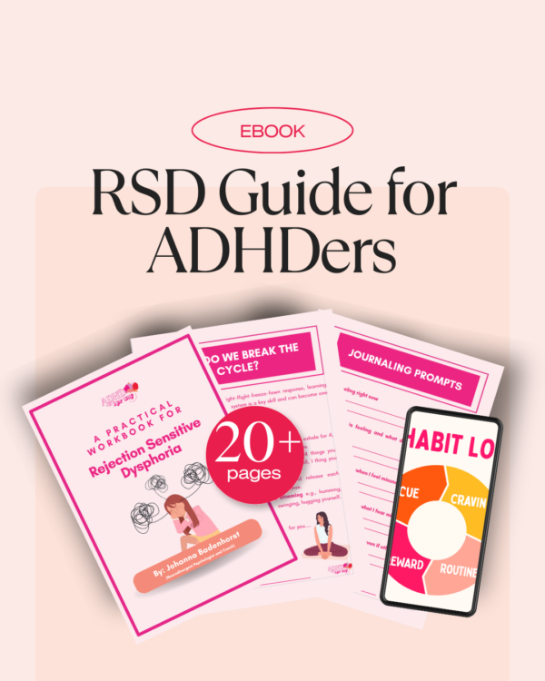 Rejection Sensitive Dysphoria (RSD) Guide Product